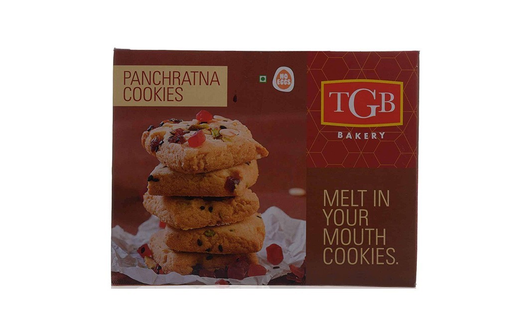 TGB Cafe 'n Bakery Panchratna Cookies    Box  200 grams
